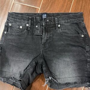 GAP Charcoal Denim Shorts